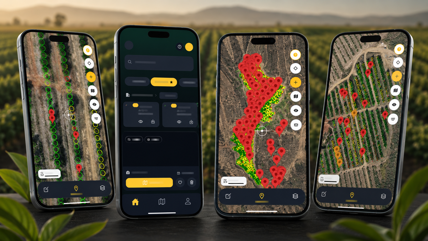 Bee Maps app movil en campo